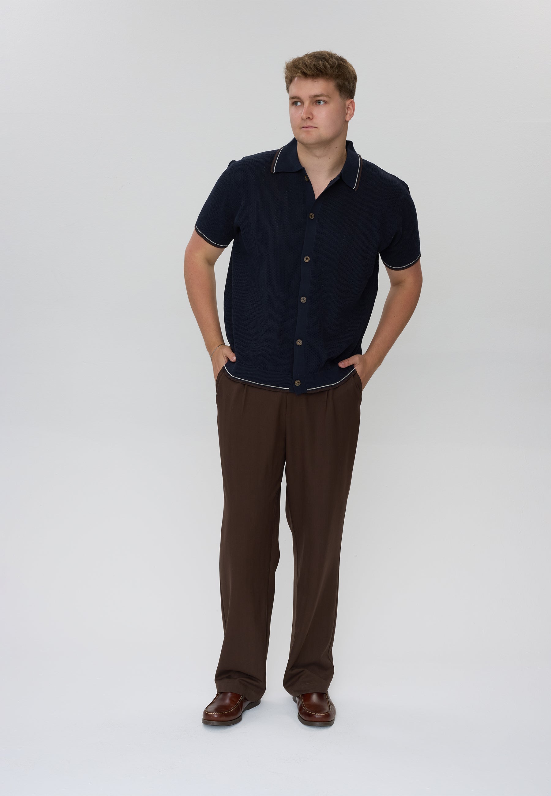 DXNMXRK. DXFakarias Knitwear navy