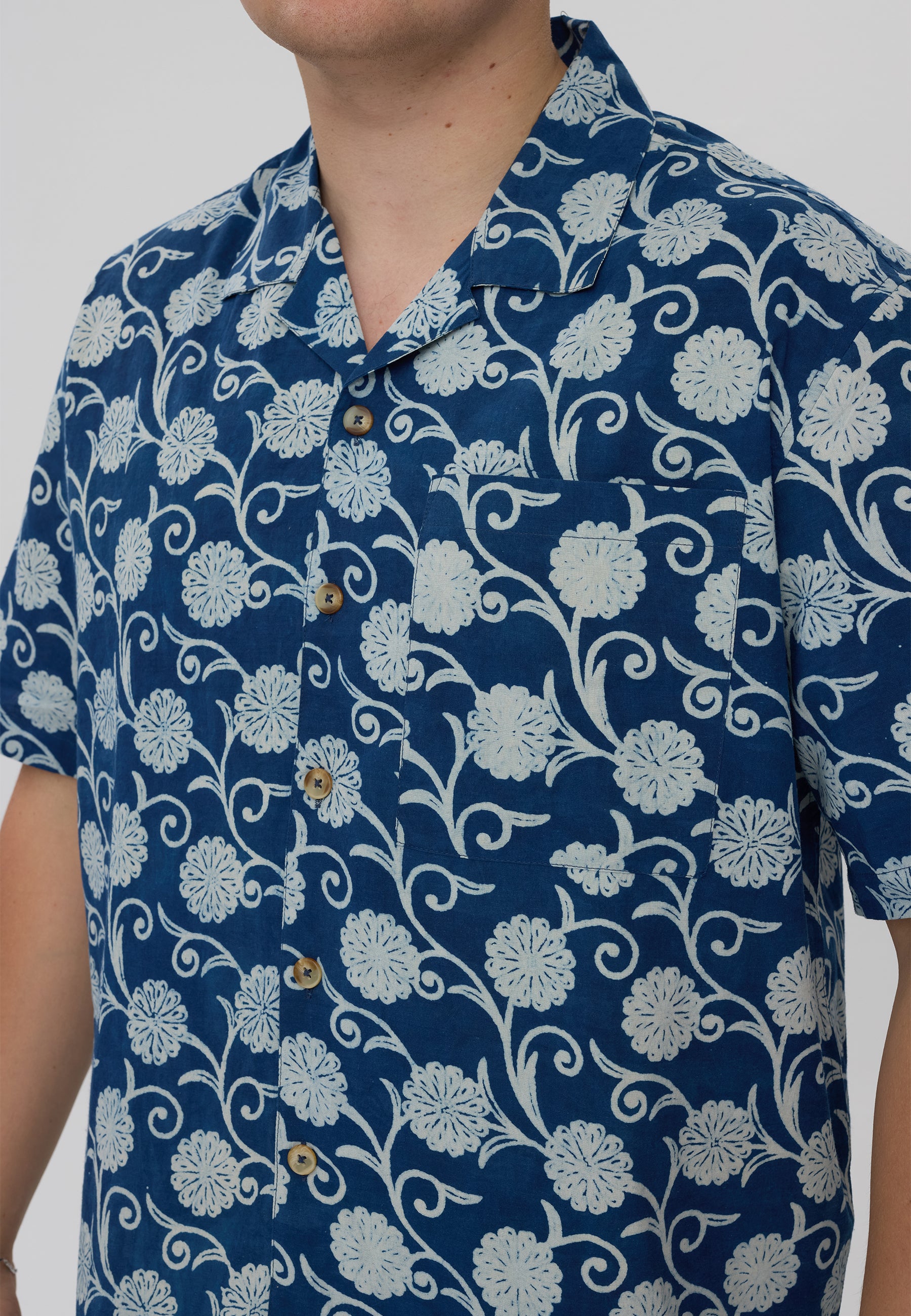 DXNMXRK. DXFester Shirt navy