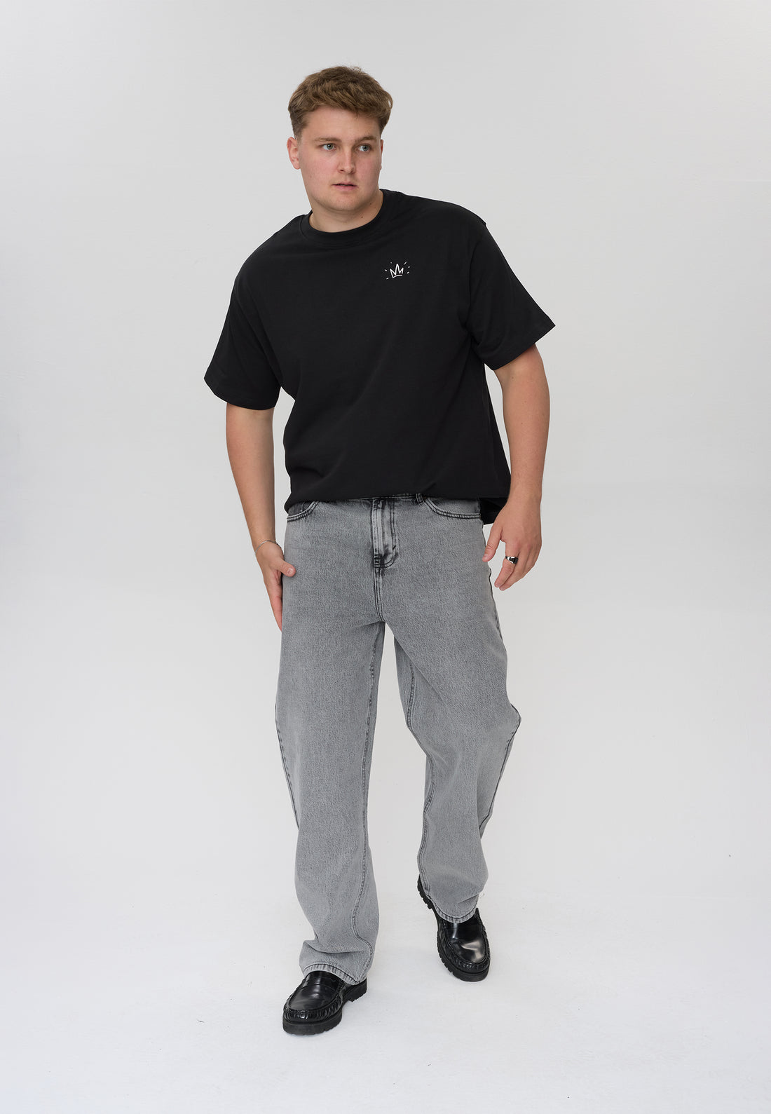 DXNMXRK. DXGary Jeans Grey