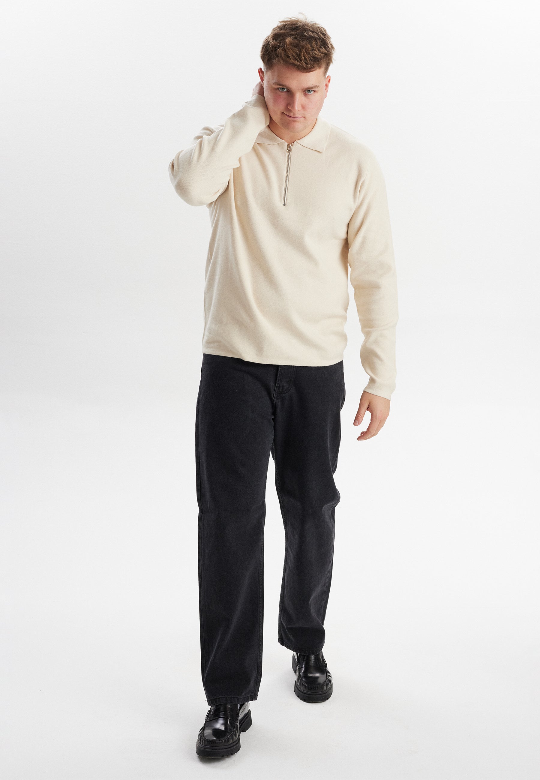 DXNMXRK. DXGodfred Knitwear Beige